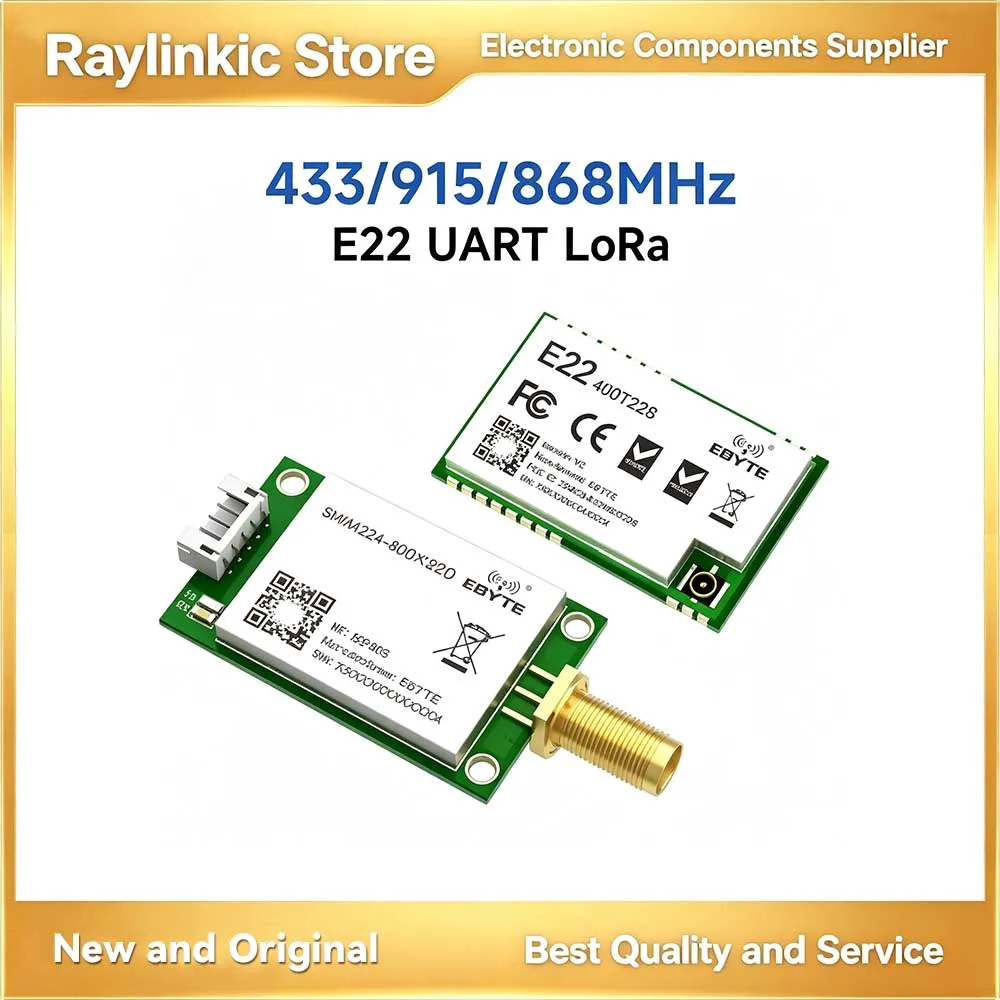 433/915/868MHz LoRa Module EBYTE E22-T Series E22-900T22D E22-900T30D E22-900T22S E22-900T22U E22-900T30S SMA-K Wireless Module