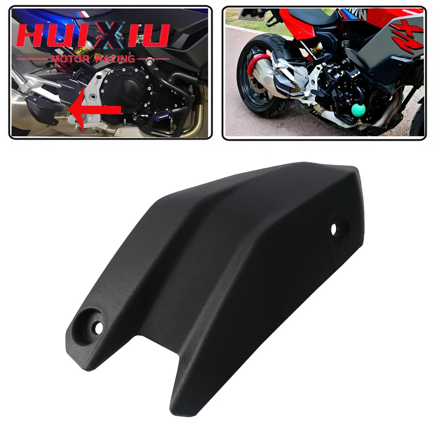 For BMW F900R F900XR Motorcycle Exhaust Anti‑Scald Cover Heat Shield Protector Modified Decor Accessories