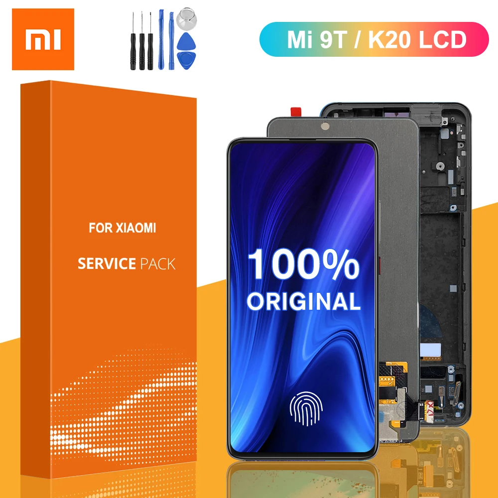 

6.39" Original Mi9T LCD For Xiaomi Mi 9T Pro LCD Display Touch Screen Digitizer Assembly For Redmi K20 Pro RedmiK20 LCD Screen