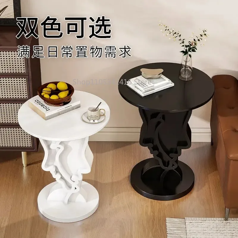 Modern Minimalist Side Decor Stand & Small Center Accent Table for Indoor Living Room Household Interior Stylish Decoration