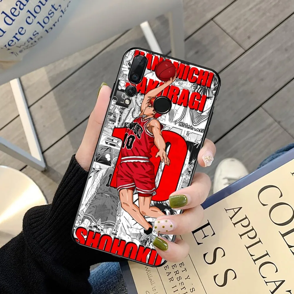 Funny Anime Slam Dunk Shohoku Phone Case For Huawei Y9 6 7 5 Prime Enjoy 7s 7 8 plus 7a 9e 9plus 8E Lite Psmart Shell