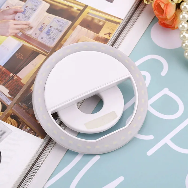 携帯電話照明装置、広開口美顔、明るさ調整、暗闇での高精細照明