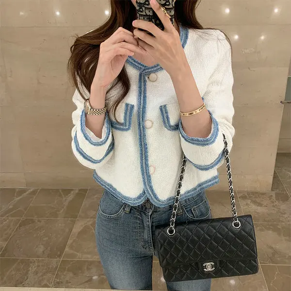 

Жакет Solowen Pearl на пуговицах, приталенный, осенний, из высококачественной ткани, для женщин