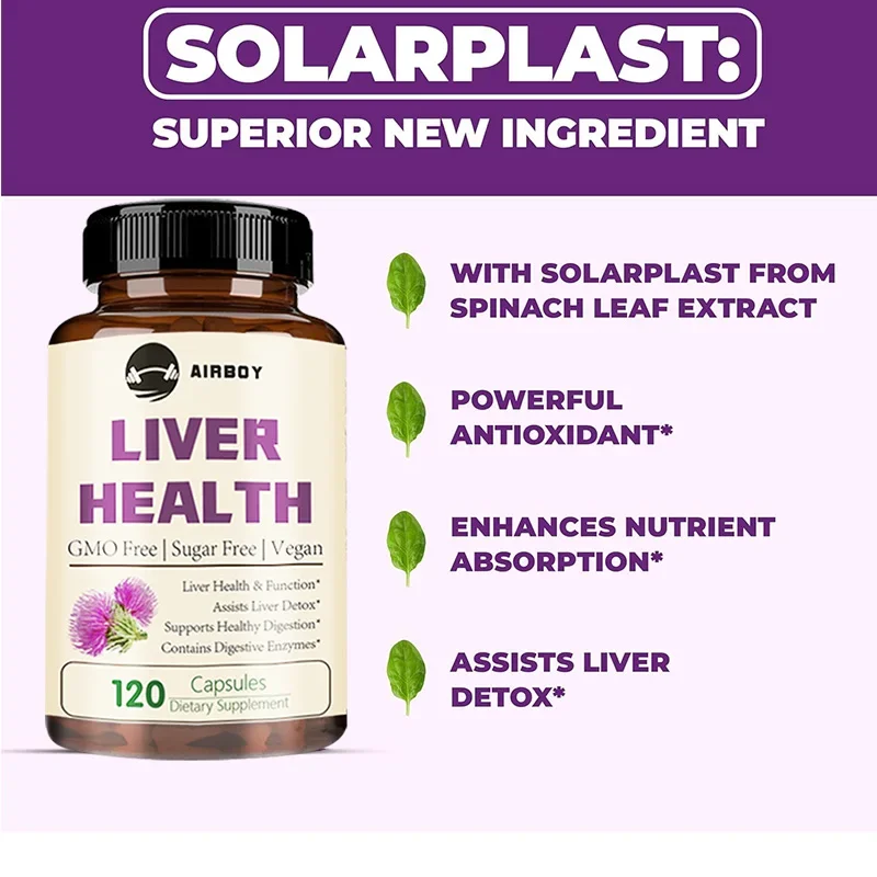 Liver Health - Cardiovascular Health, Antioxidant, Liver Cleansing, Repair and Detoxification