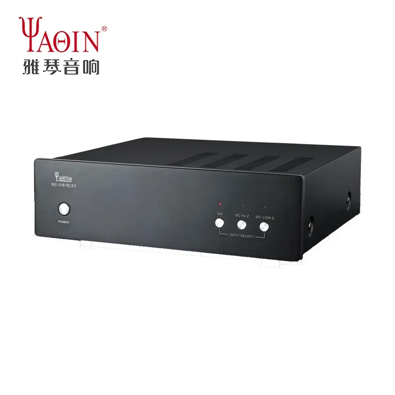 

Yaqin MS-33B HIFI виниловый фонокорректор MM/MC электронная трубка виниловый фонограф мини черная лента проигрыватель пластинок предусилитель