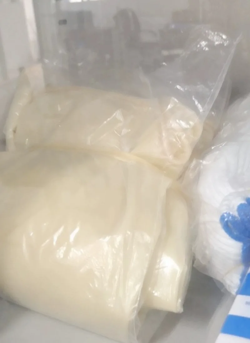 Durable Flexible Butyl Rubber Protective Gloves Anti Acid Alkali Vacuum Box Work Accessories