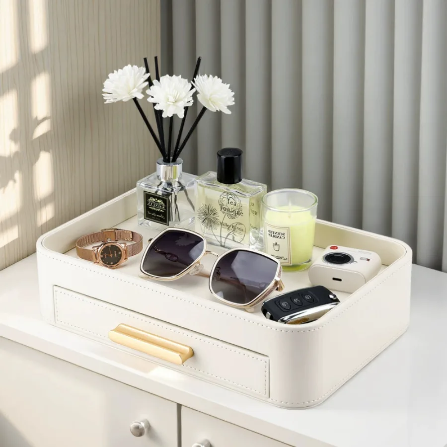 

Entrance Desktop Storage Tray Premium Jewelry Moden Ornament Tray Light Luxury Living Room Home Accessories Dienblad XY40TP