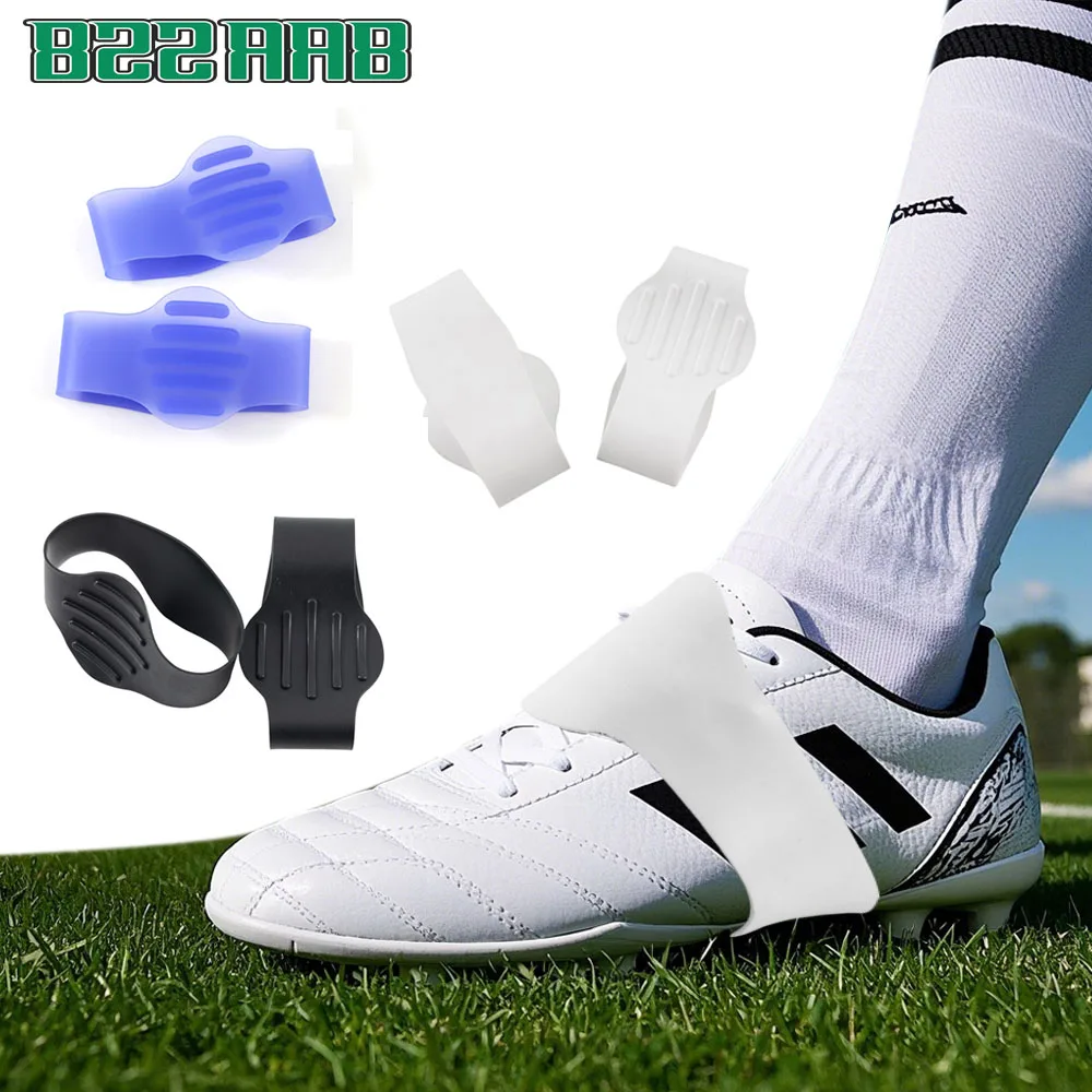 

1 пара дышащих силиконовых футбольных кружевных лент - нескользящие универсальные чехлы для бутсов для тренировок и занятий спортом | Все размеры обуви