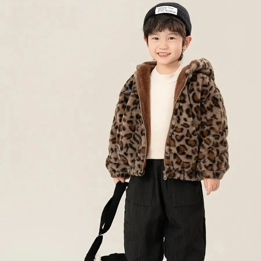 

2026 New Children's Coat Autumn And Winter Baby Cotton Clothes for Boys and Girls Cotton Jacket Thickened Winter Trend
