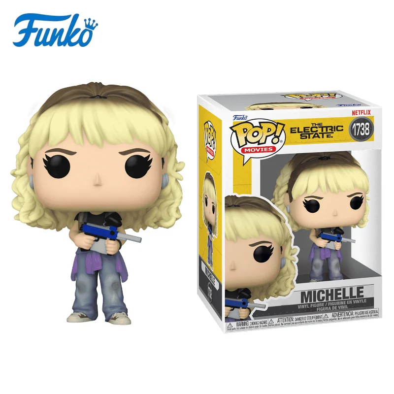 

Funko POP Аутентичный оригинал-фильм «Электрический штат» Мишель Китон Коллекционная модная игрушечная фигурка украшение | Подарок