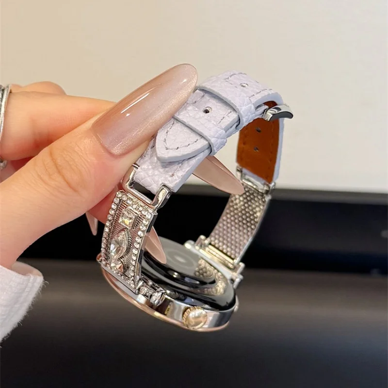 

Lingge Pattern Fashion is suitable for Huawei GT5/GT5 Pro/GT4/GT2/3/4 22mm/20mm/18mm fashionable watch straps