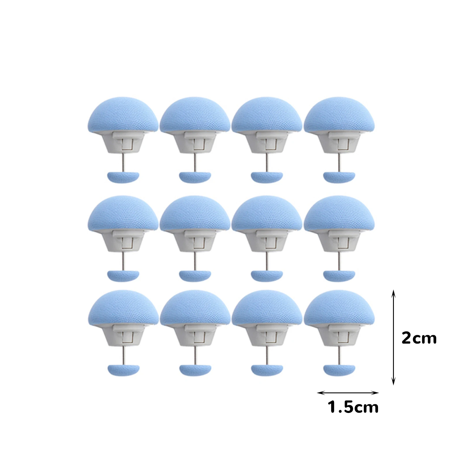 12PCS Fastener Bed Sheets Quilt Clip Easy to Apply Convenient Operation Set for Bedroom Curtain Closet Sofa