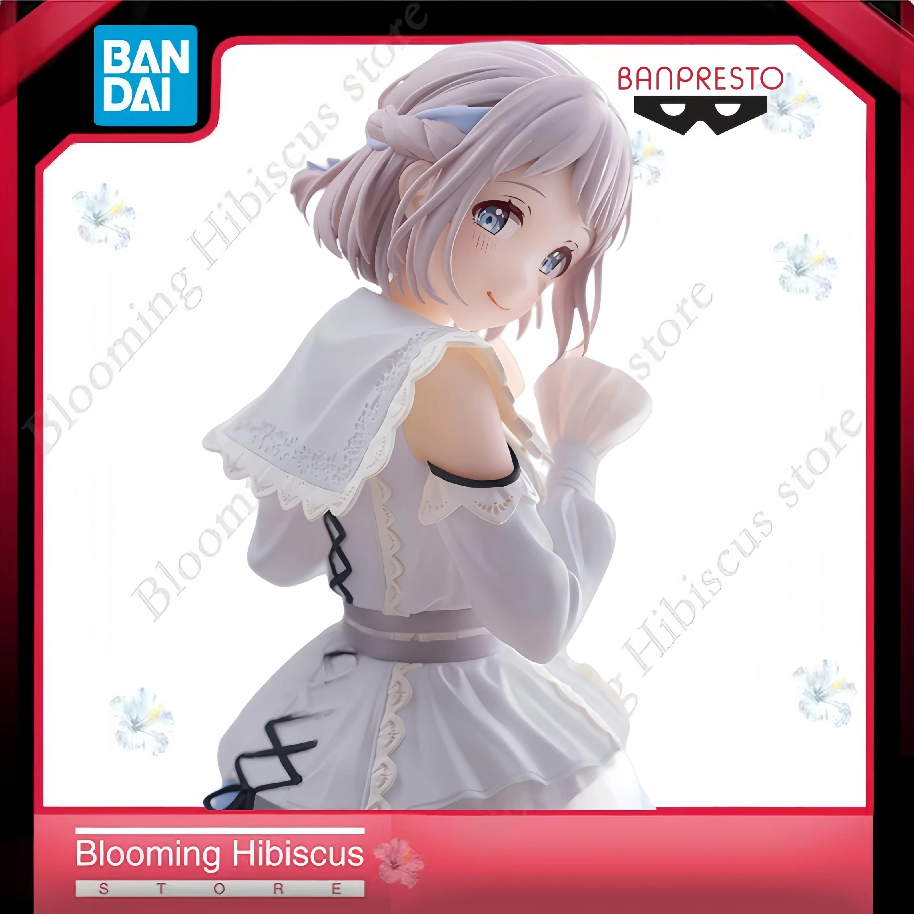 

Коллекционная фигурка ESPRESTO The Idolm@ster Gakuen Refined White Lilia Katsuragi, 22 см, оригинальная аниме-модель от японской компании Bandai