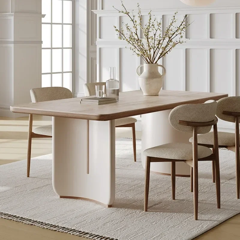 

Комплект мебели B Console Design: стол и стулья, простой современный дизайн для дома и офиса, обеденный стол из камня, прямоугольный, мебель для столовой