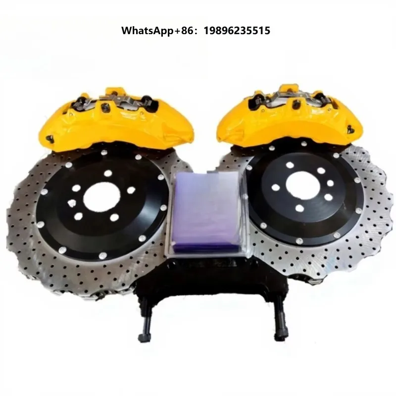 High-Performance V6 Practical 6 Pistons Brake 18 Inch Car Caliper Brake Set 355mm Disc Brake Rotors