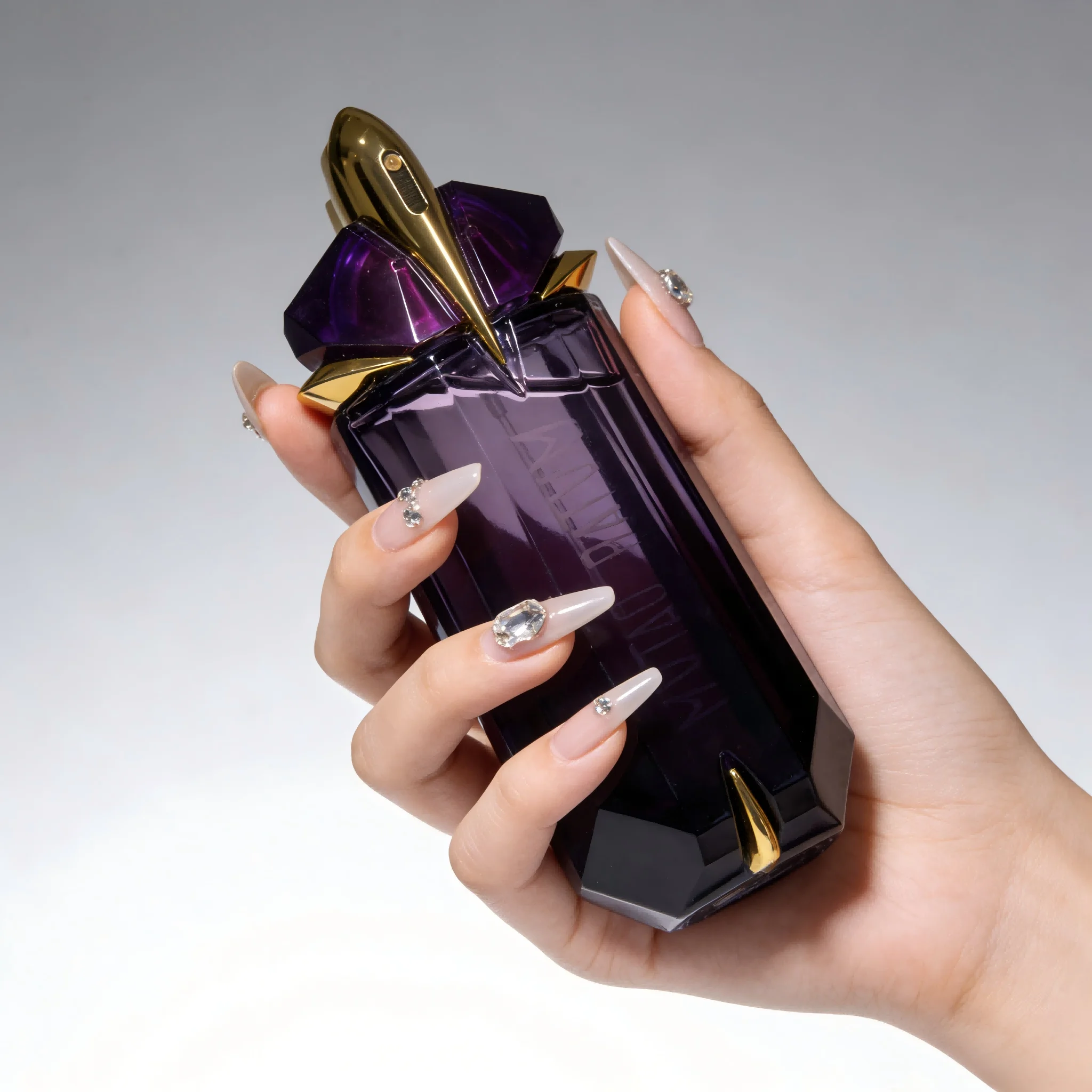 

Mutant Eau de Parfum: 3.4 FL OZ Refillable Stones, Stunning Purple Crystal Bottle for Women