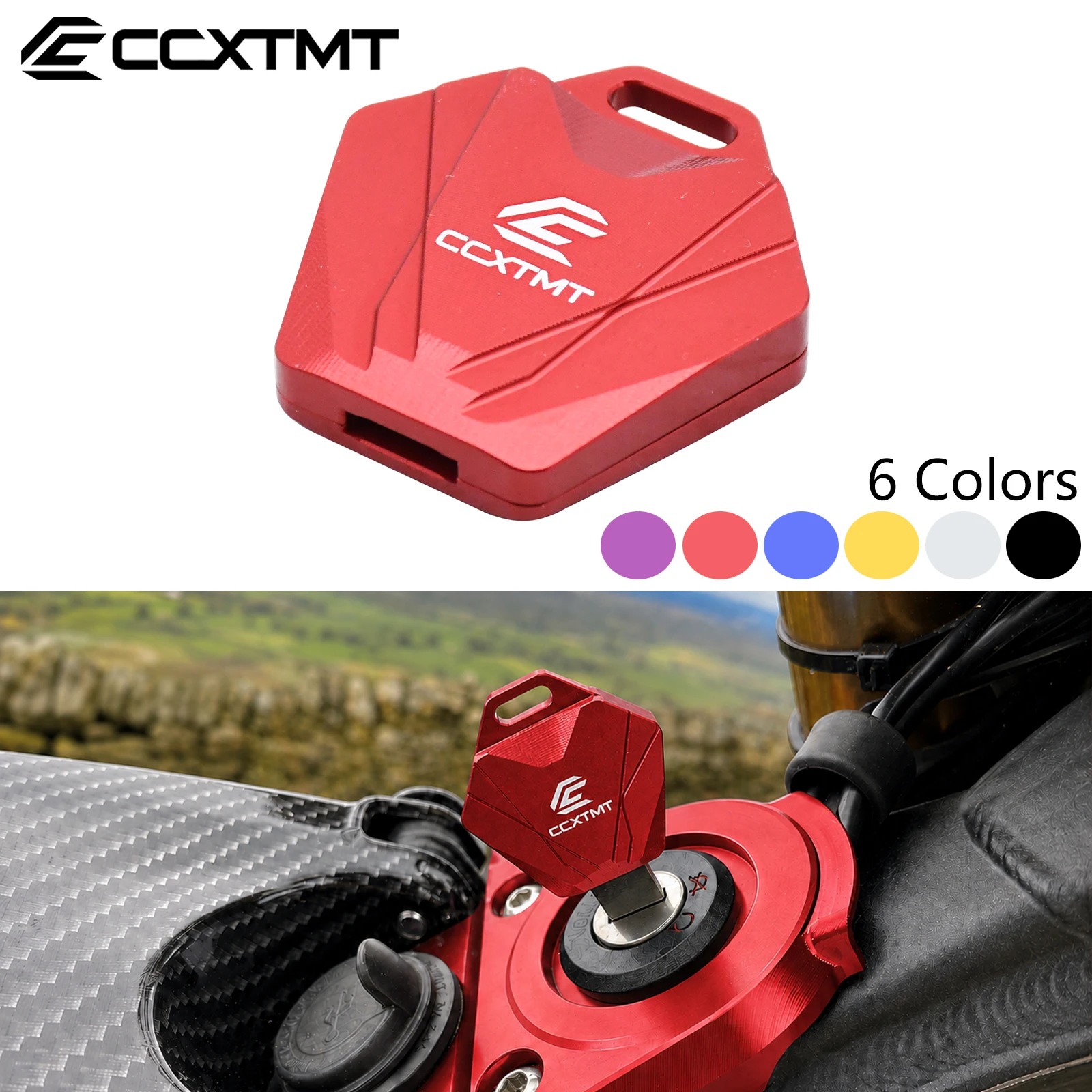 For Surron light bee S/X Surron light bee L1E Segway X160/X260 Electric Dirt Bike CNC Aluminum Key Cover Case Head Shell Holder
