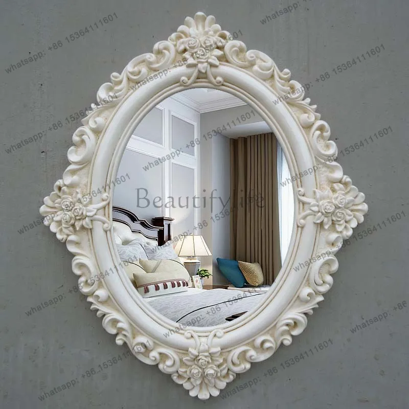 Cheap Creative Mirror Hanging Accent Luxury Design Interior Fashion Xenomorph Save Space Mirror Minimalist Spiegels Home Decor