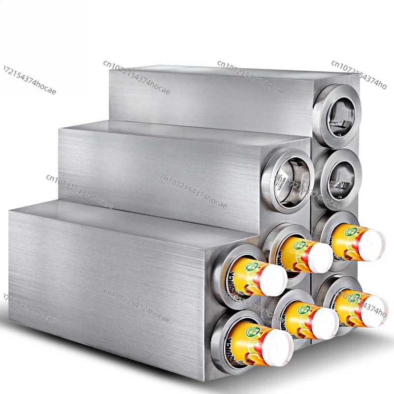 

Stainless steel commercial cup divider, three-hole cup divider