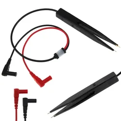SMD Inductor Test Clip Meter Probe Tweezers LCR Test Pen For Resistor Multimeter Capacitor Test Clip Multimeter Probe