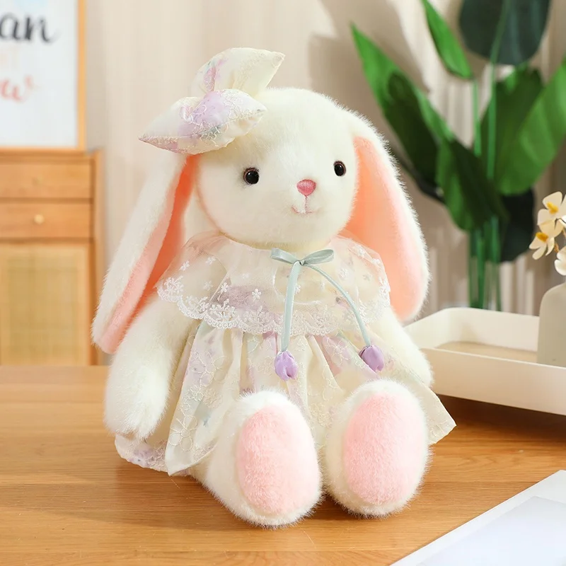 

Adorable Princ Rabbit Doll Plu Toy Children's Sp Canion Doll Soft Stuffed Animal Toy for Girls Ages 3 And above