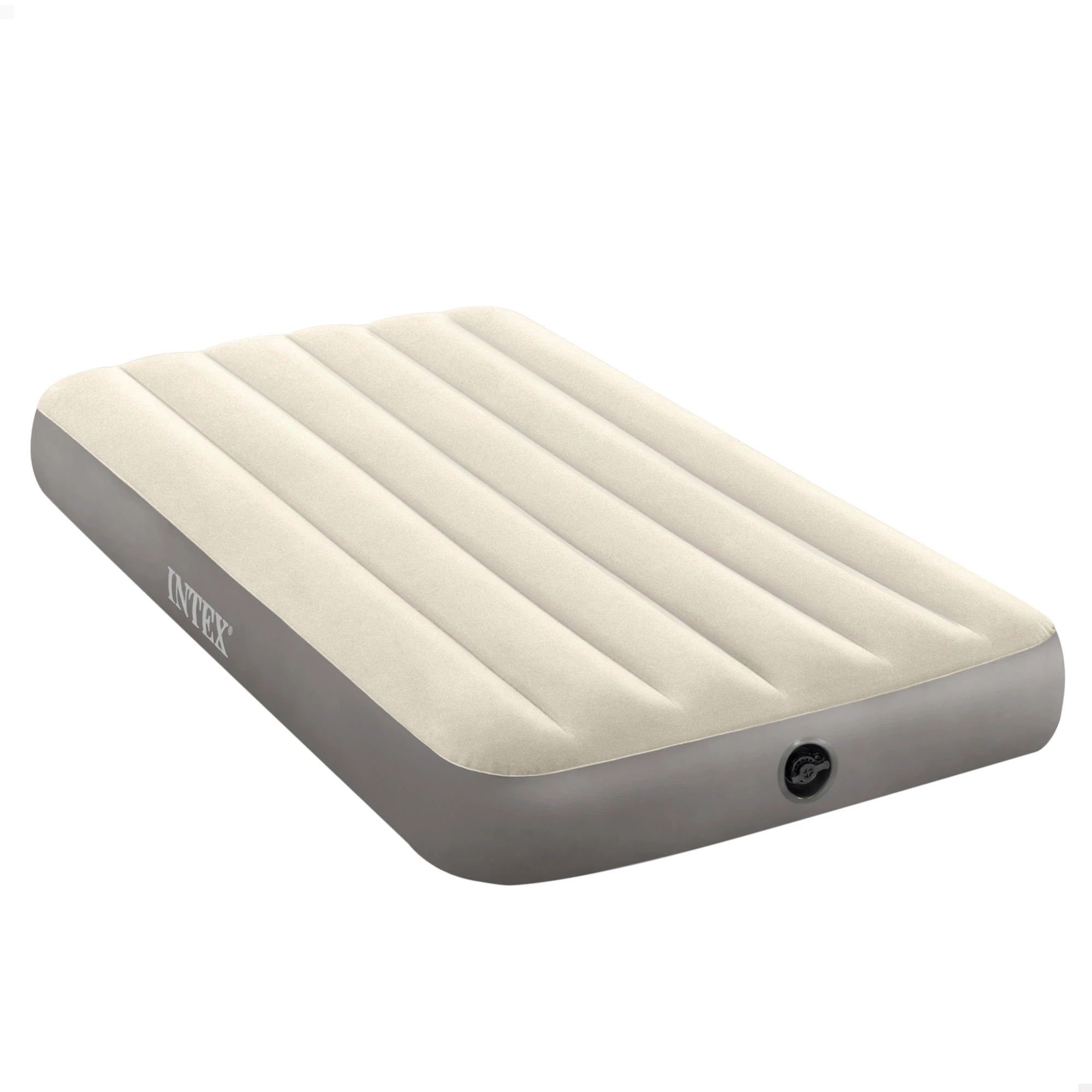 Inflatable mattress intex hard-beam standard deluxe single-high, camping mattress, inflatable mattress, inflatable mattress, inflatable mattresses, inflatable sleeping beds, air beds, inflatable mattresses, INTEX mattresses