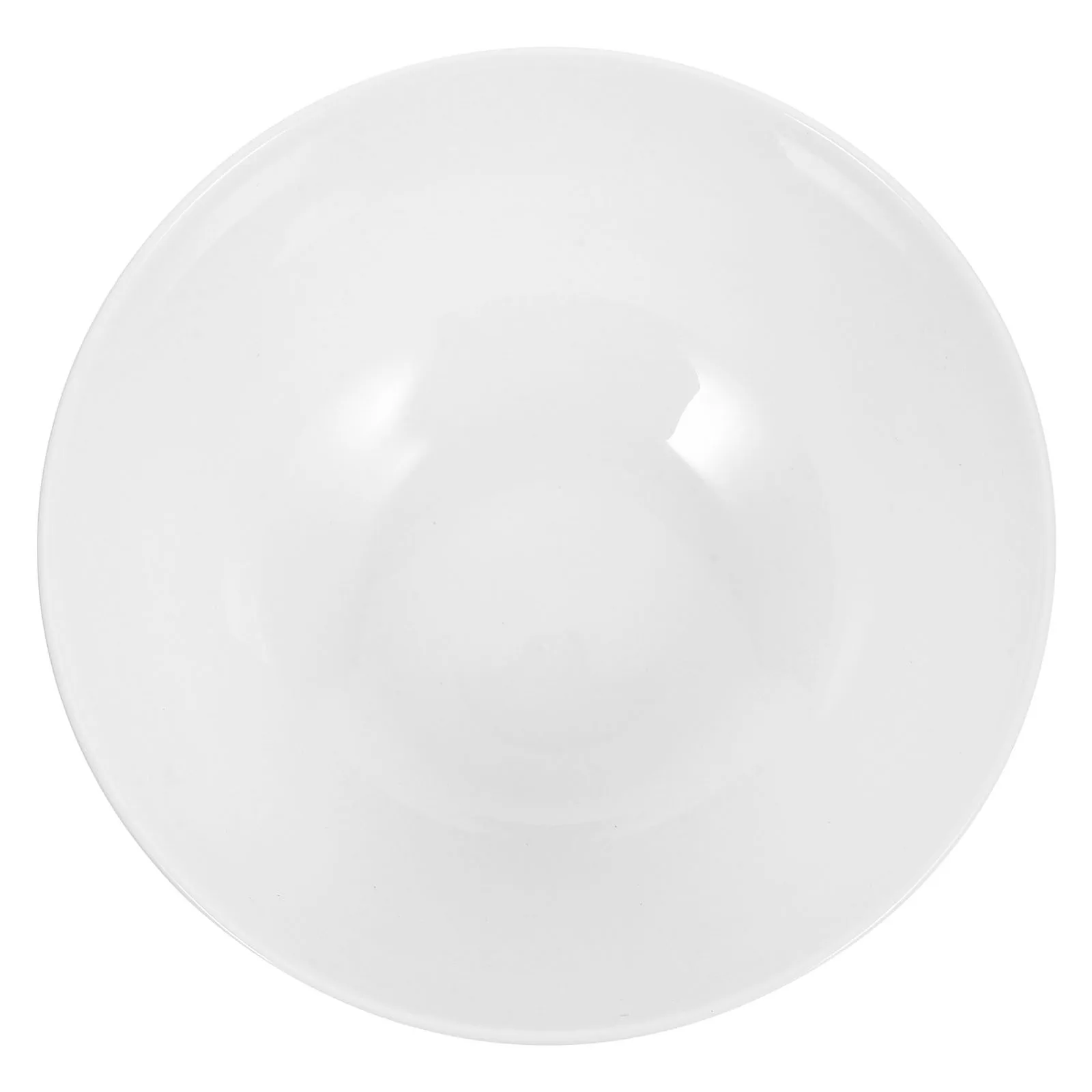 

1Pcs Simple Ceramic Salad Bowl Food Serving Bowl Smooth Surface for Fruit Soup Noodles Dessert Kitchen