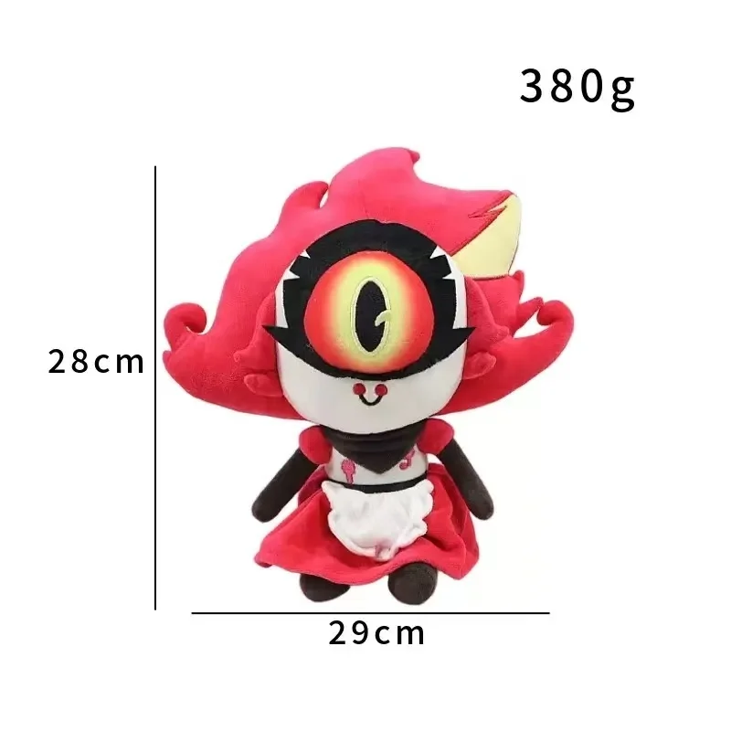 New Hazbin Hotel Plush Doll Toy Cartoon Cute Soft VOX Niffty Plush Doll Toy Periphery For Kid Gift