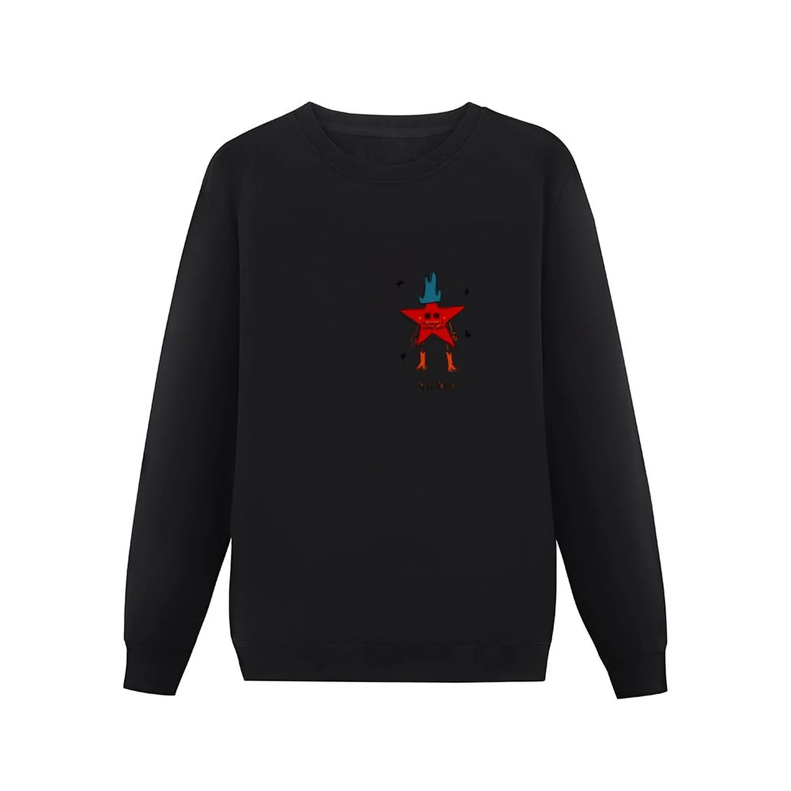 Creepy Cowboy Star Guy Pullover Hoodie men's clothing streetwear men sweatshirts