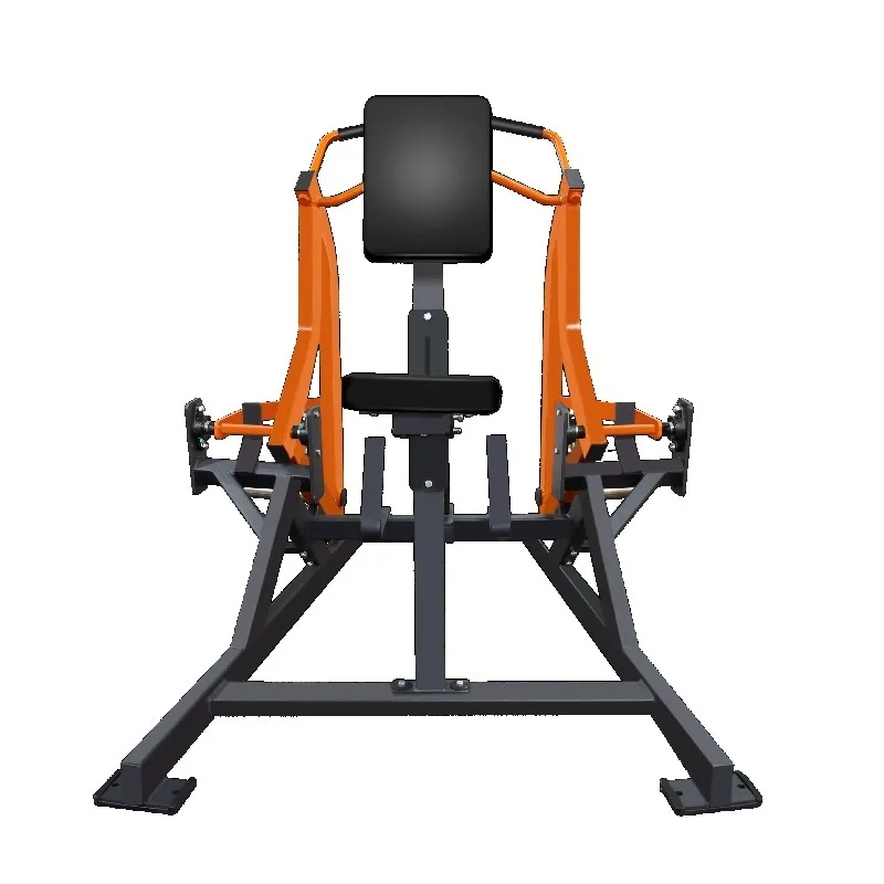 Professional Commercial Fitness Center Iso Lateral Rowing Back Trainer Seated Dip Load Bearing Durable Steel Strength Gym