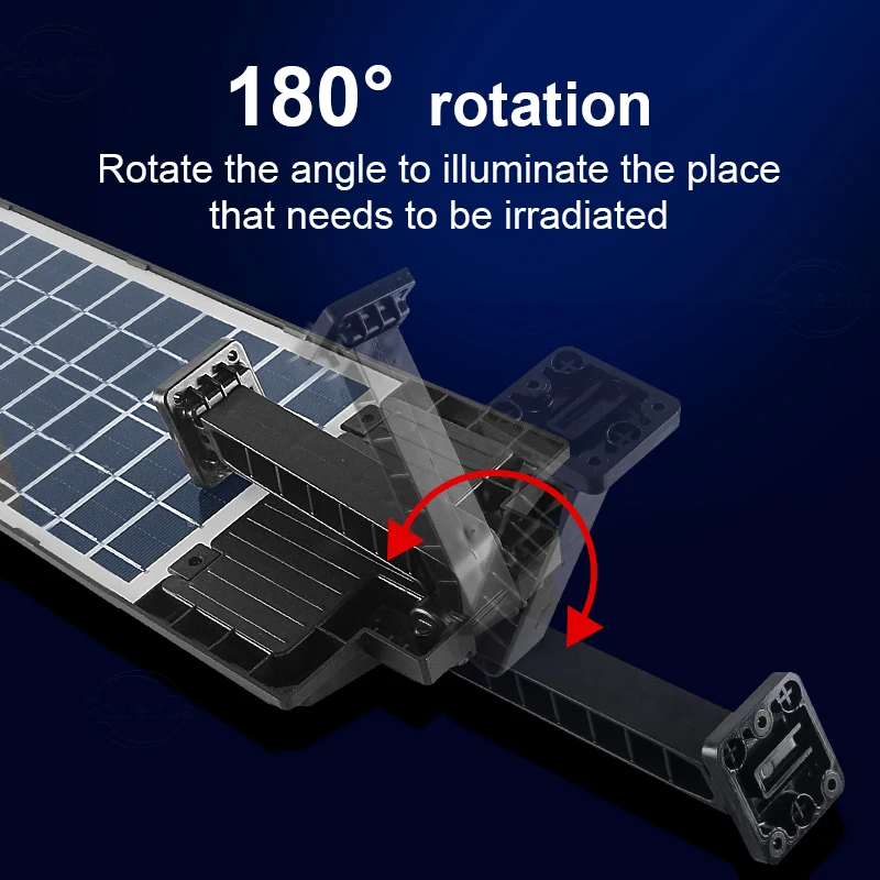 Imagem -06 - Luzes Solares Led Super Brilhantes Lâmpada de Rua Externa Modos 804 Led 6500k Ip65 à Prova Dágua Iluminação de Jardim com Sensor de Movimento Inteligente