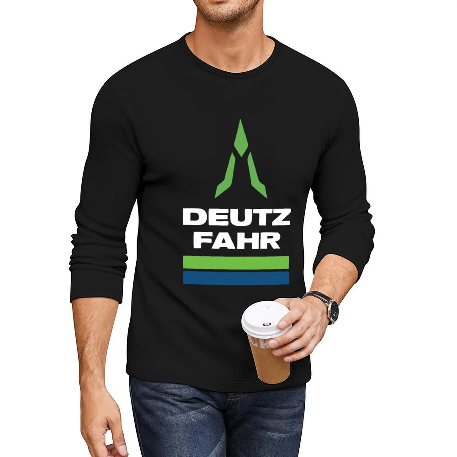 Deutz Fahr Long T-Shirt anime clothes men t shirt