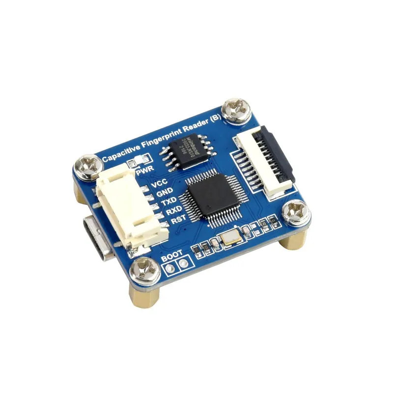 عالية الدقة بالسعة قارئ بصمات الأصابع (B) ، UART/USB منافذ مزدوجة ل التوت بي/اردوينو/STM32