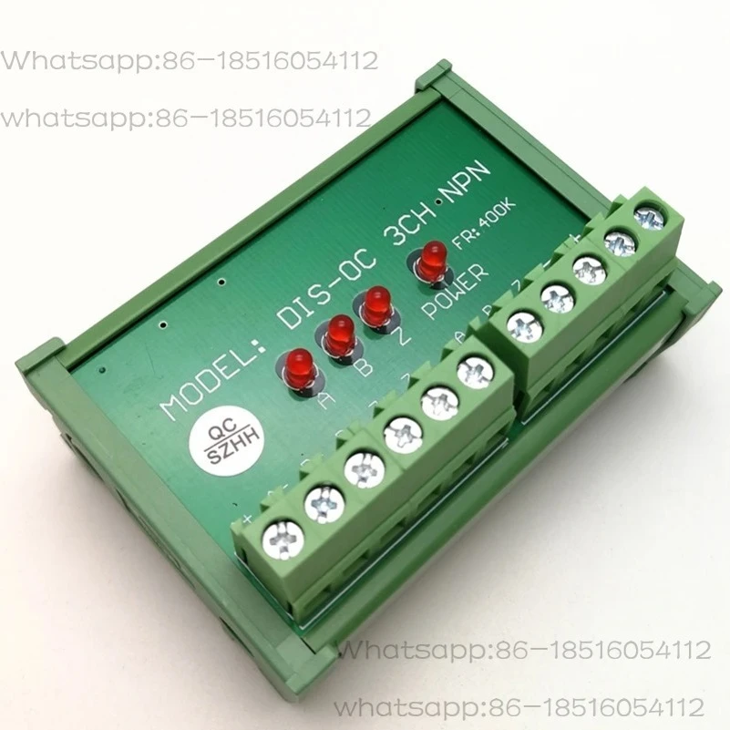Servo Encoder Conversion, Differential To Collector, Differential To Single-ended Input/output Isolation, NPN Output.