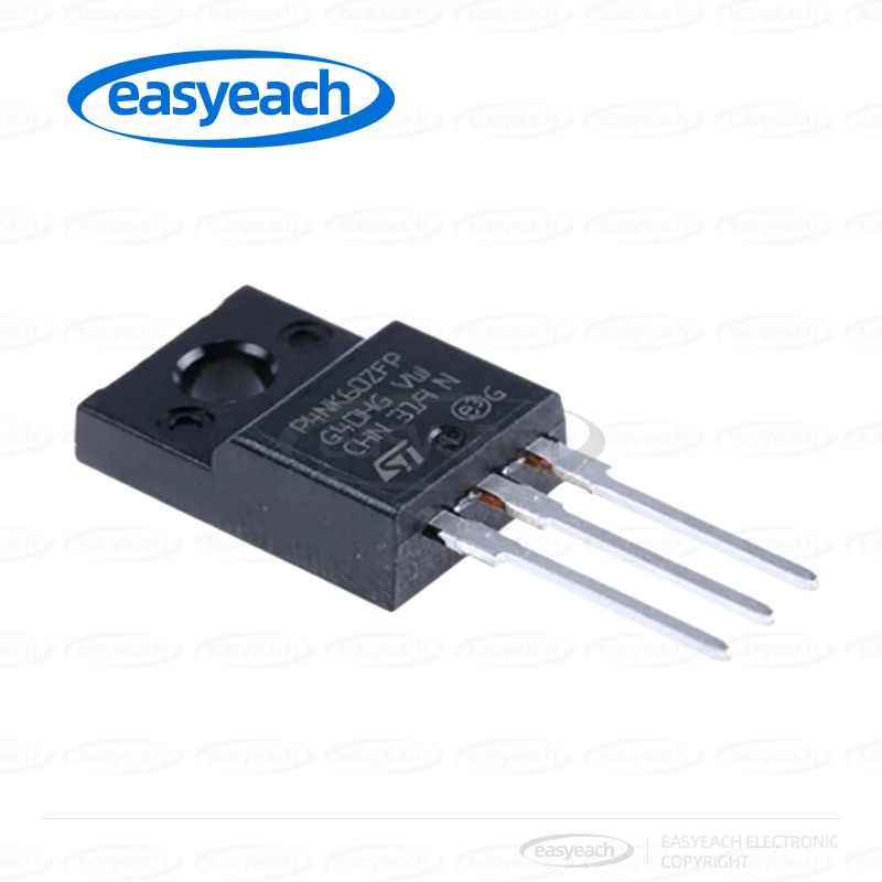 5PCS STP4NK60ZFP field-effect transistor (MOSFET) with one N-channel withstand voltage: 600V, current: 4A