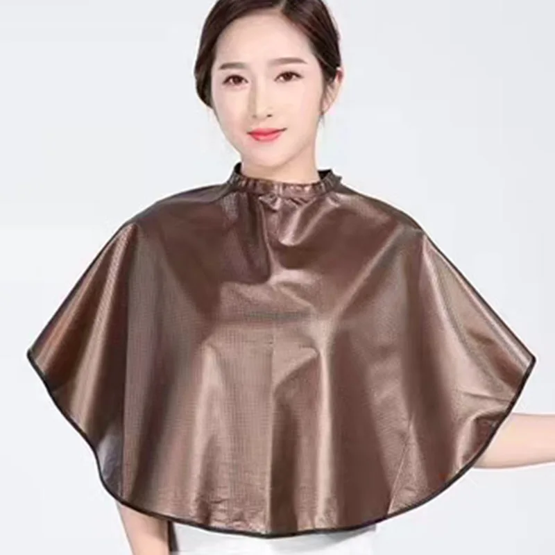1PC Professional Hairdressing Cape Waterproof Hair Coloring Wraps Barber Shoulder Pads Hair Dyeing Haircut Apron For Salon