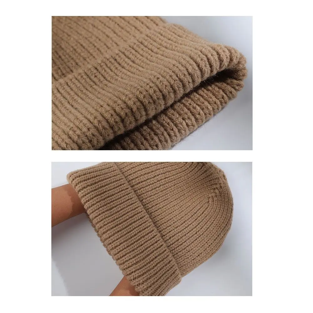 High Quality Multi Colors Knitted Beanies Solid Cute Woman/Men Winter Autumn Hats Ladies Casual Cap Outdoor