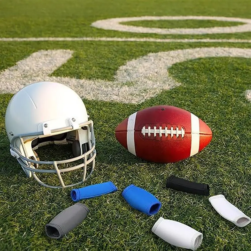 2pcs Shock-Absorbing Helmet Chin Pad Cover Breathable Washable Helmet Cushion Comfort Padding Football Chin Strap Cover