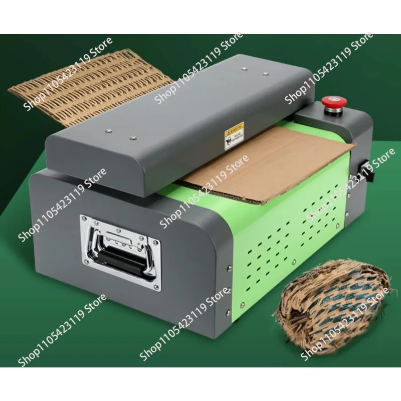 Small Waste Corrugated Crushers Recycling Cardboard Protective Packaging Expanded Paper Packing Cutting Machine for Packing
