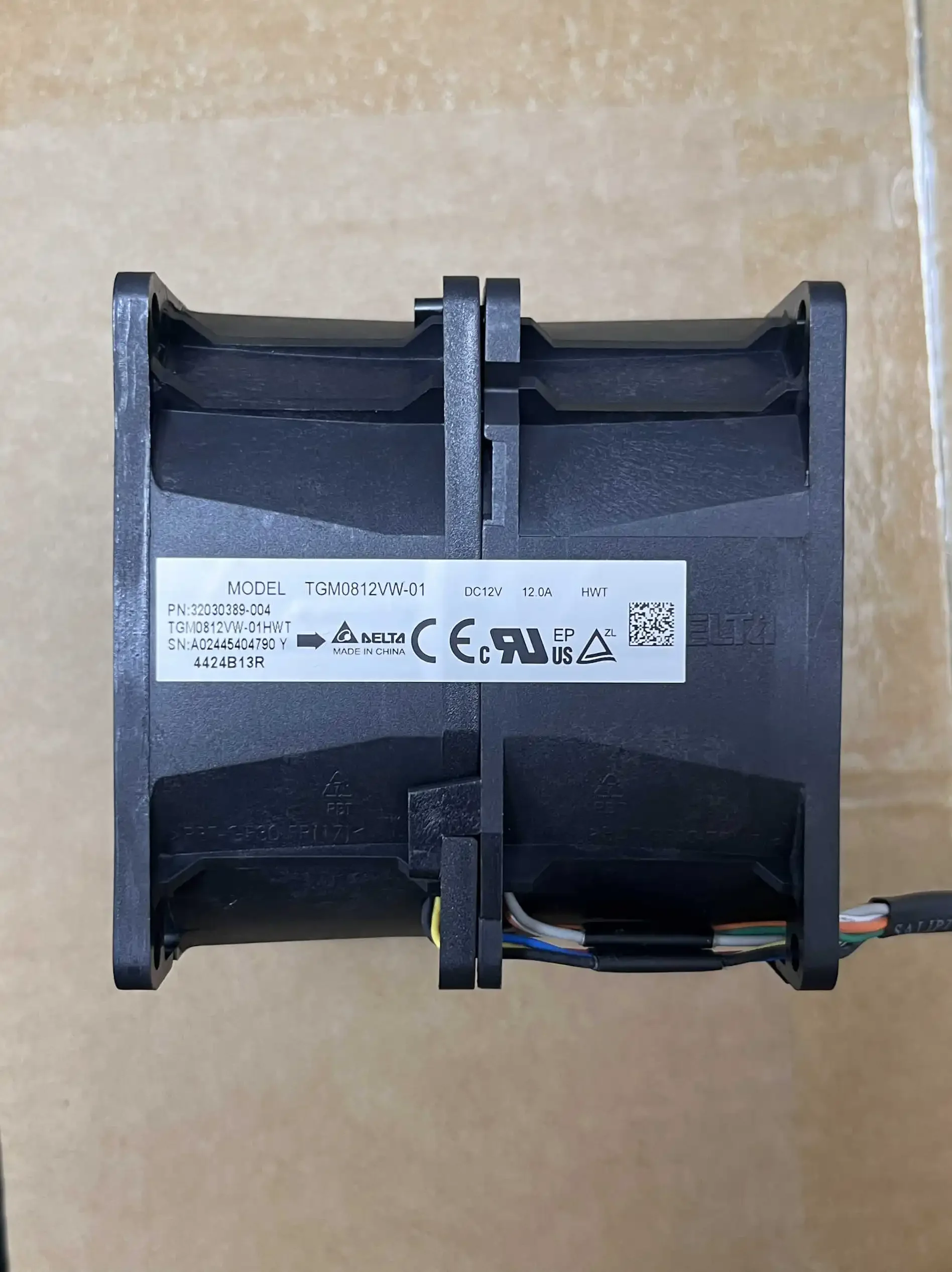 Delta TGM0812VW 12V12A 8080 Dual motor Violent Cooling Fan