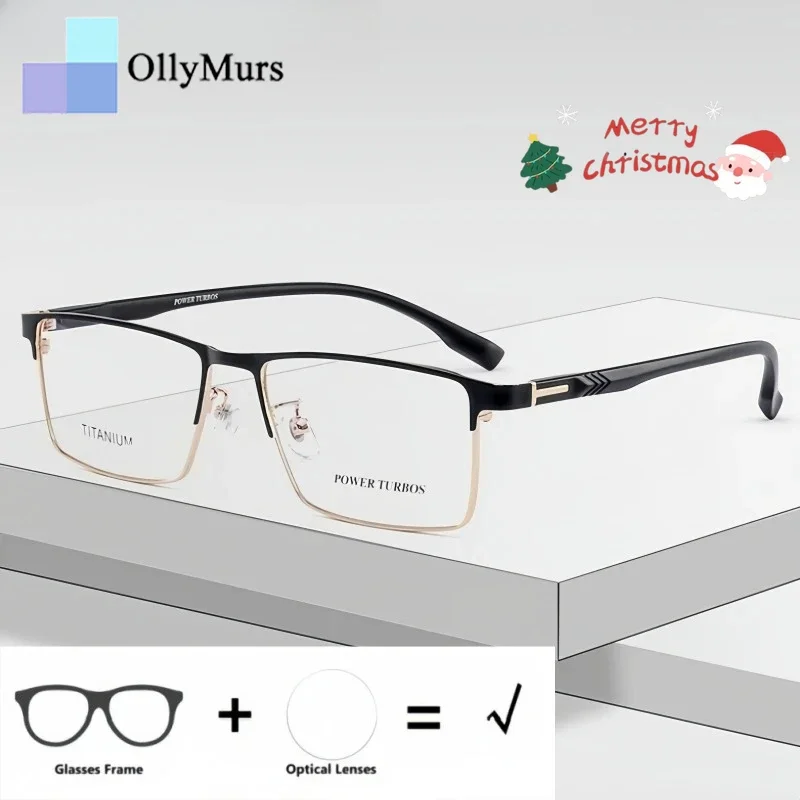 

KIZN деловые мужские оптические очки для близорукости, блокирующие синий свет, прогрессивные очки для чтения по рецепту, антибликовые