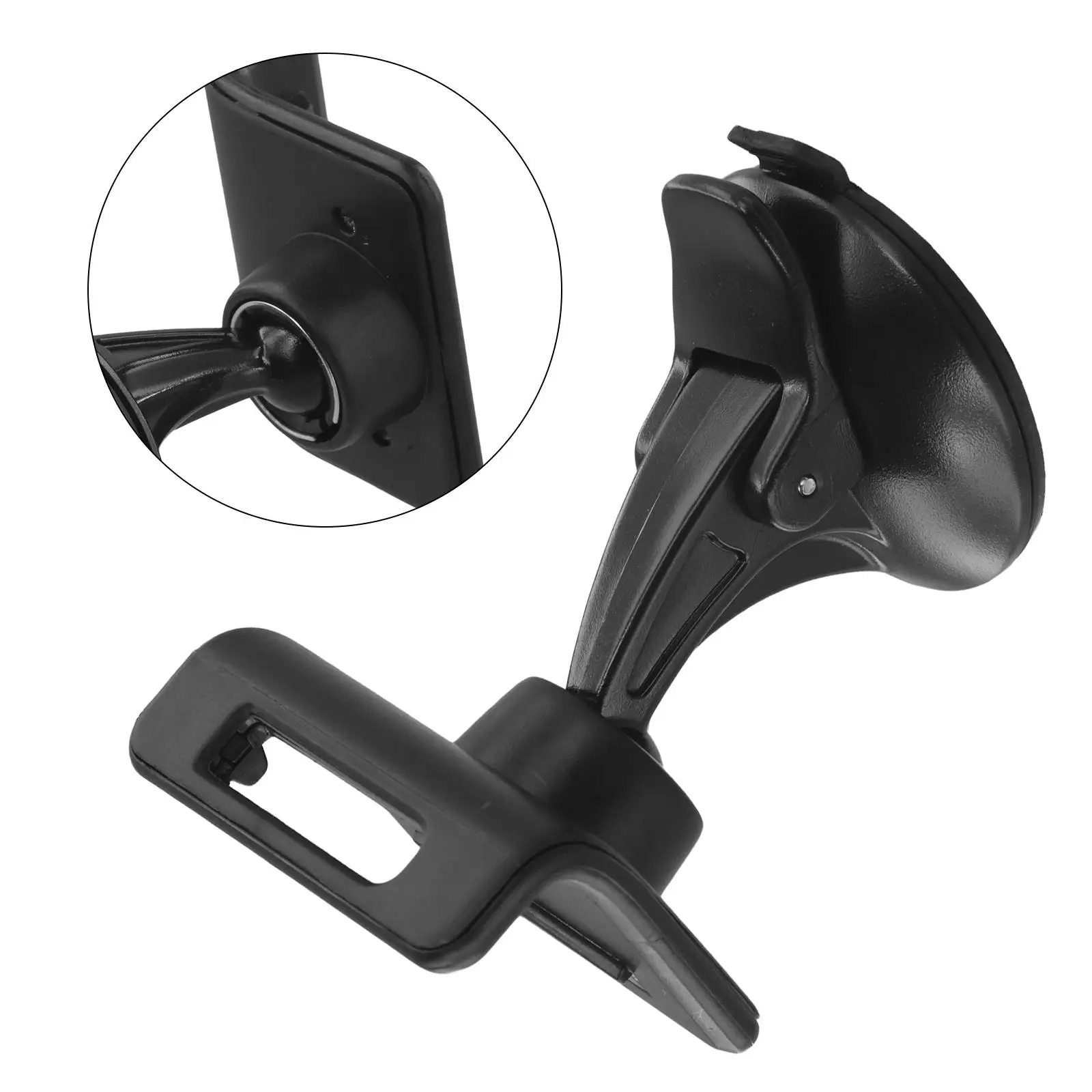 

Модный кронштейн для навигатора, GPS-крепление на присоске, 1 шт., GPS-держатели, держатель для навигации, автомобильный интерьер, задний зажим, черный