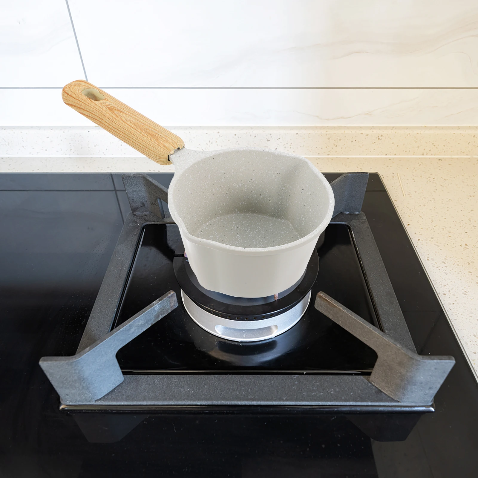 

Efficient Nonstick Mini Frying Hot Oil Cooking Pot Aluminum Alloy Small Egg Pan for Breakfast Heat Resistant Healthy