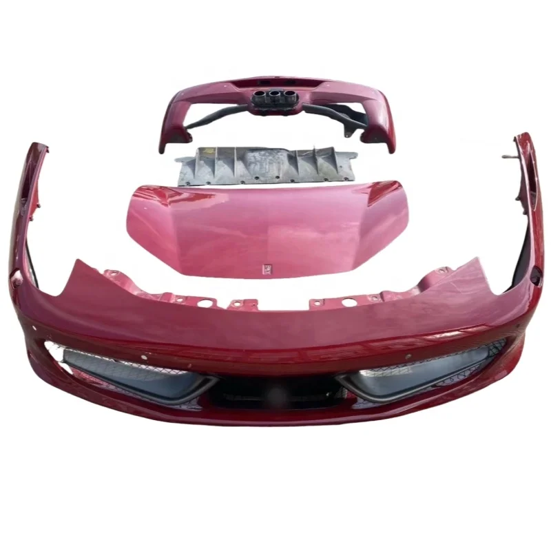For Ferrari 458 Engine Hood Spoiler Rear Bumper Front Bumper Assembly Ferrari 458 Original Body Kit