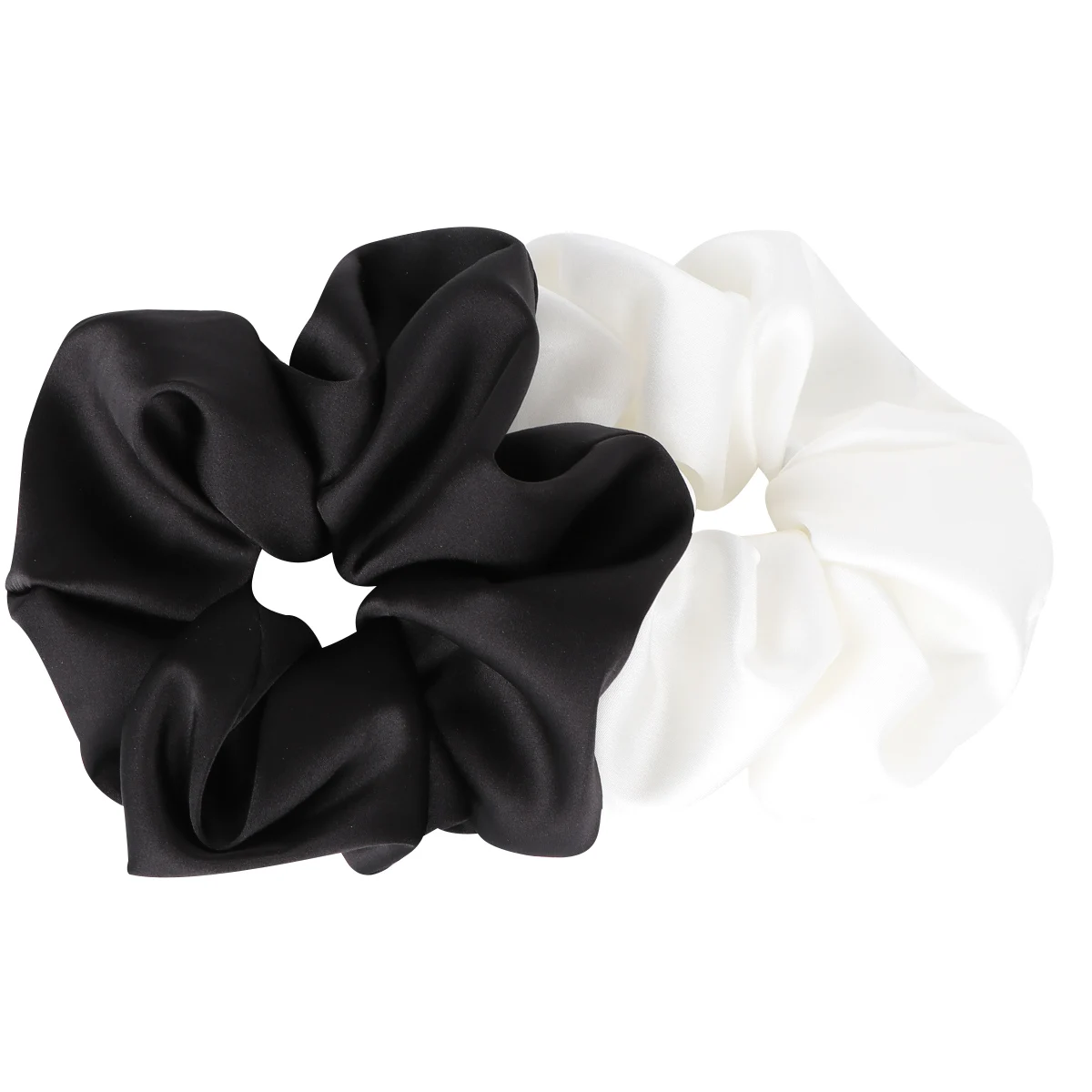 

2pcs Hair Ties Ponytail Holder Fashion Band Cloth Rings Large Women Headdress Durable Premium Material Everyday Wear