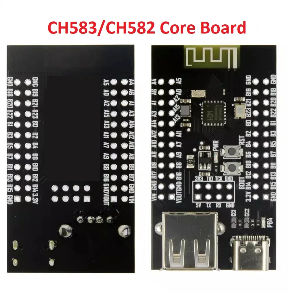 CH583 / CH582 Core Board RISC-V BLE 5.3 Wireless Communication Microcontroller Evaluation Boards