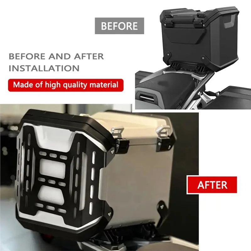 For BMW R1300GS Adventure R1300GSA R 1300 GS ADV 24-26 Compatible Motorcycle Top Box Toolbox Side Trunk Grille Bracket