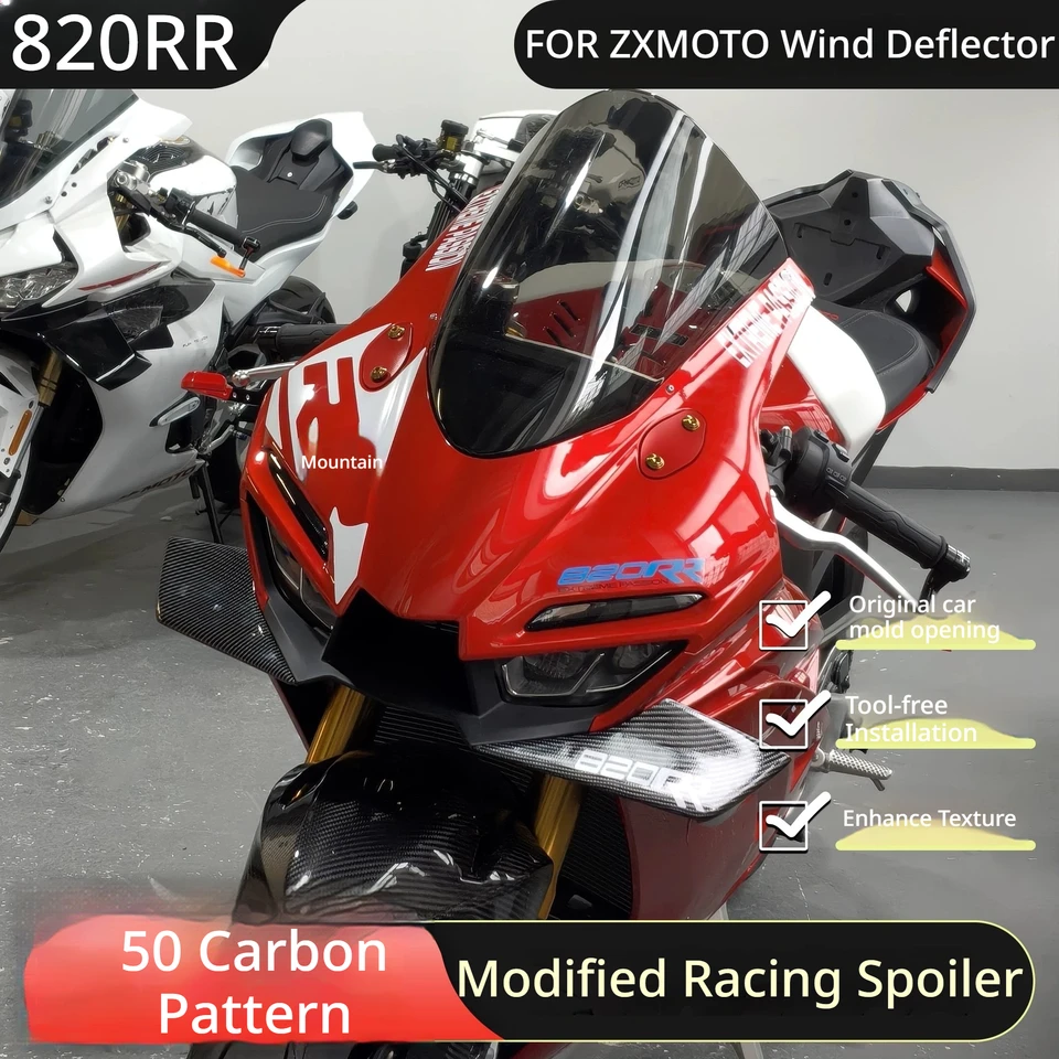 ご依頼品 order NEW♡ FOR ZX MOTO 820RR Motorcycle Modified Winglet Enlarged