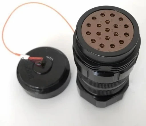 Conector de estilo Socapex de enchufe macho hembra multipin de 19 pines para iluminación de escenario