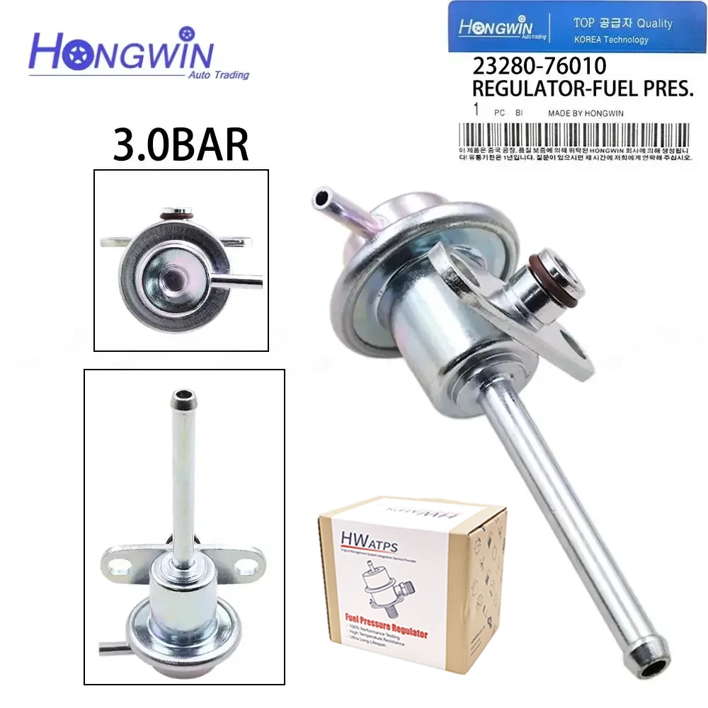 Genuine No.: 23280-76010 3.0BAR Fuel Pressure Regulator For Lexus ES300 Toyota Avalon Camry Celica Corolla Previa FP10499
